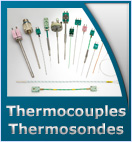 Produits thermocouples et thermosondes